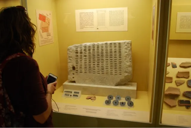 This was a voting machine that they used when establishing themselves to be democratic and vote.