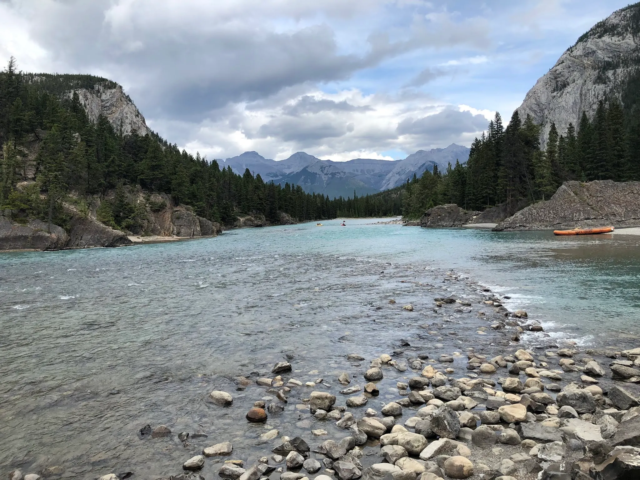 The Bow River....
