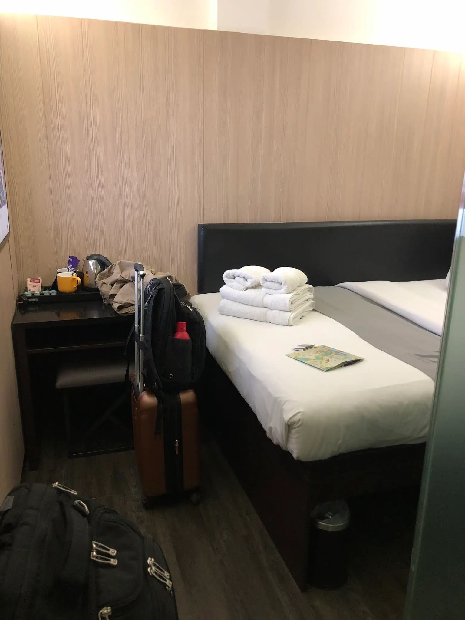 Our VERY SMALL room!