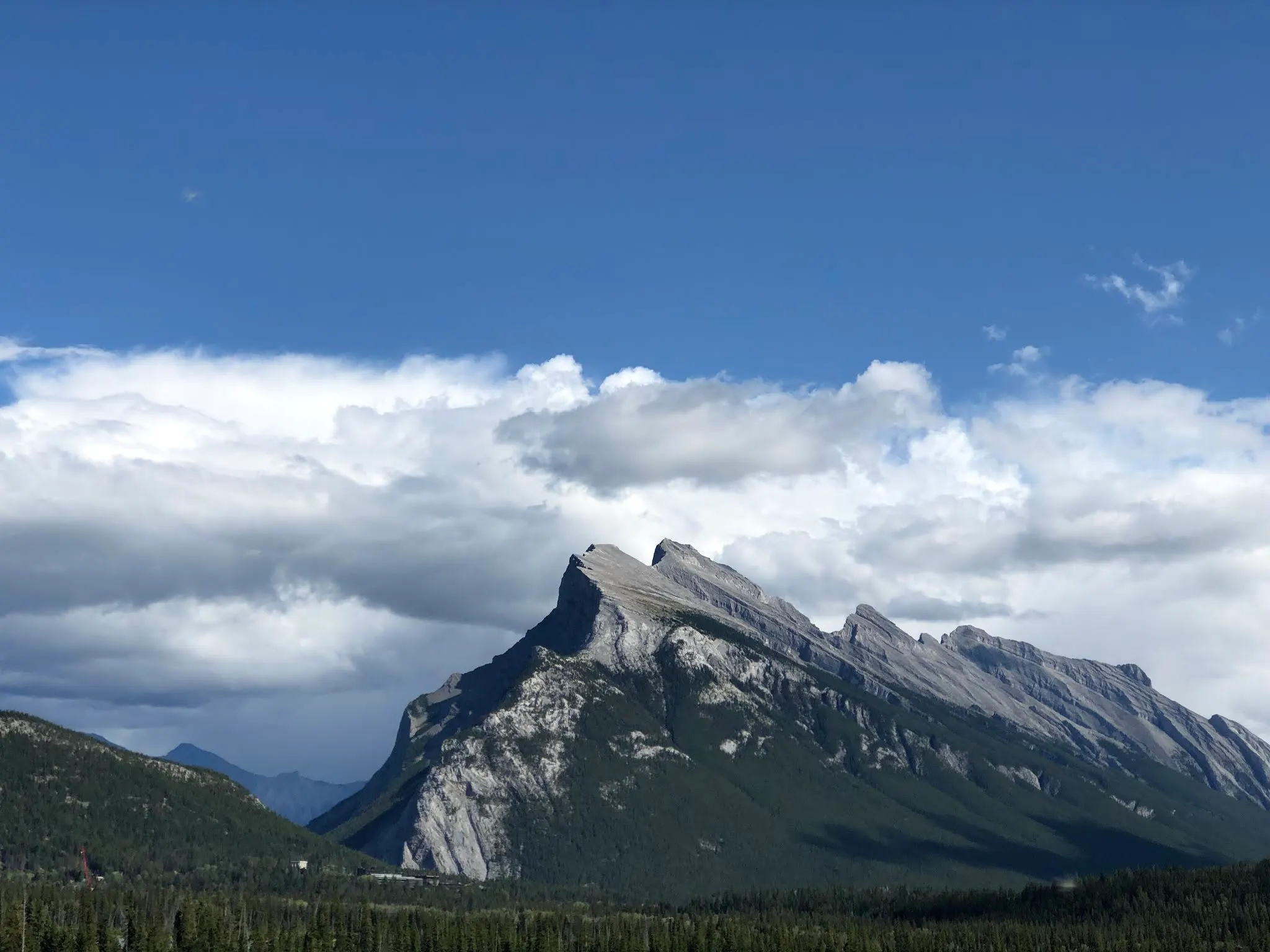 Example of the many mountains we drove by....