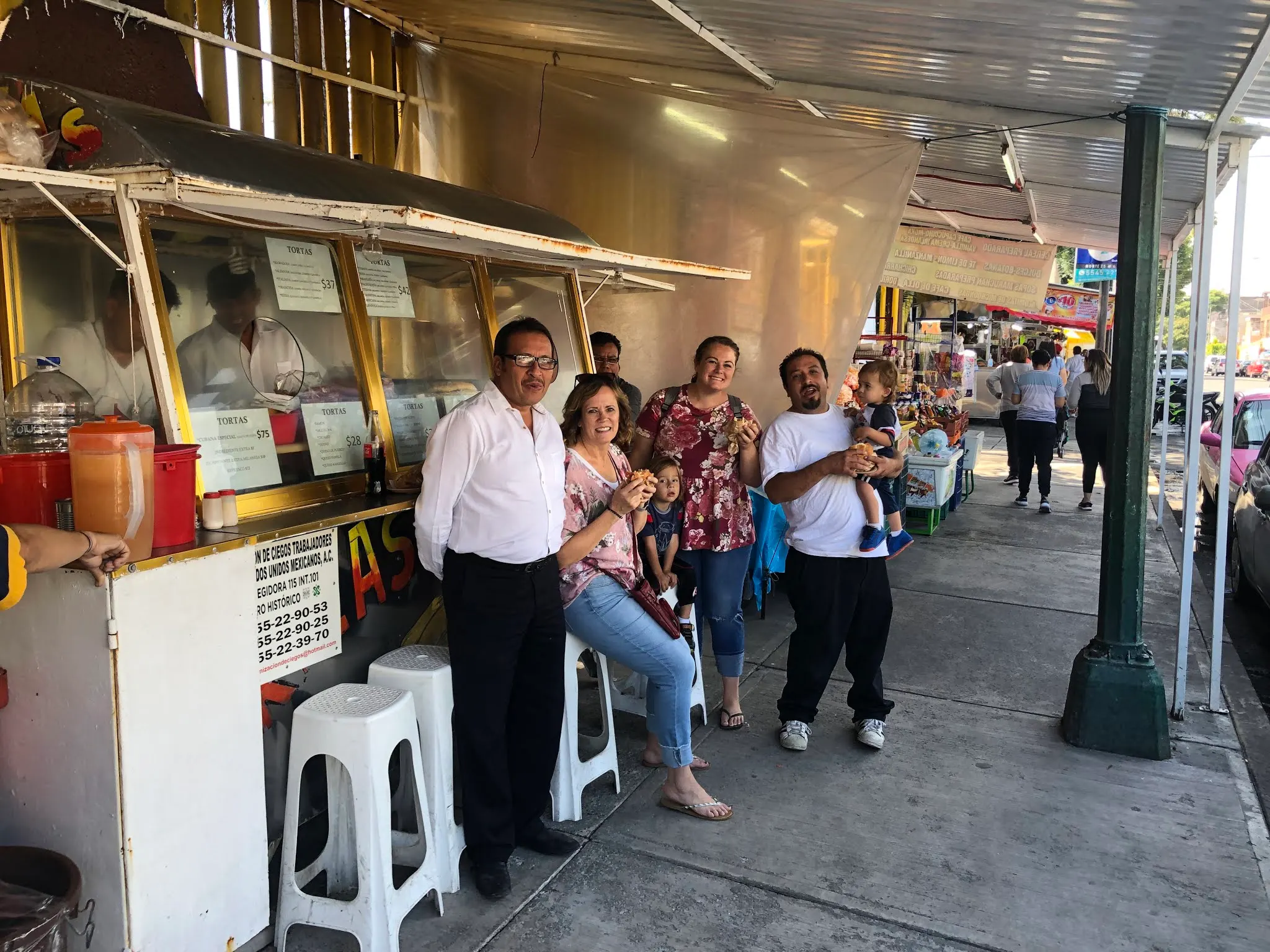 The torta stand....again!