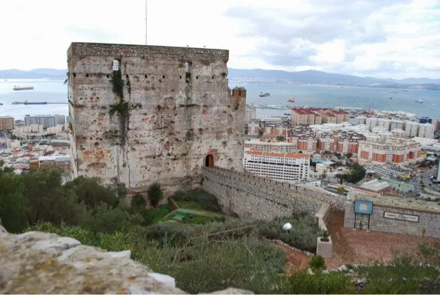 The Moorish Tower. We went up into this.