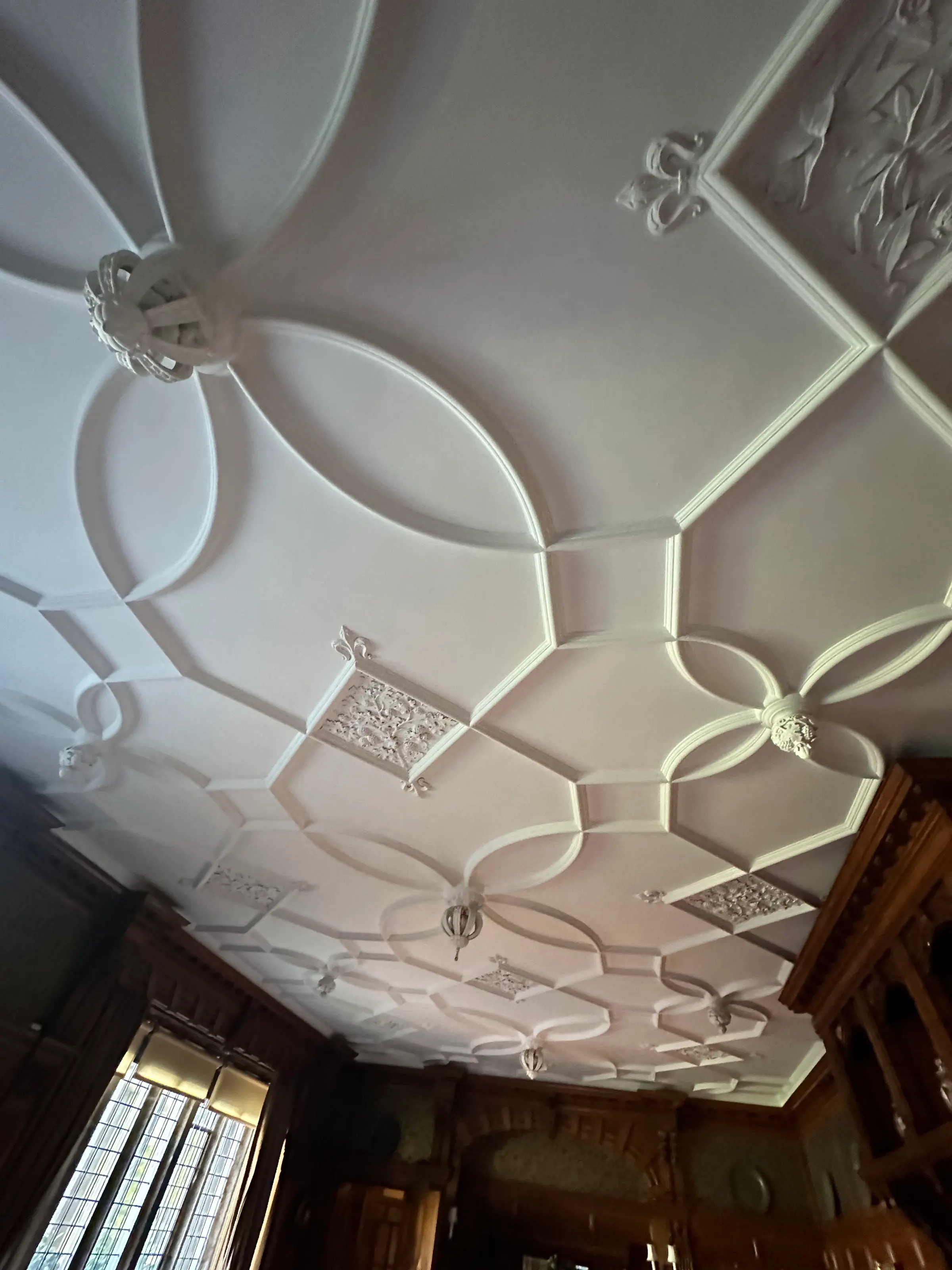 Crazy ceilings.