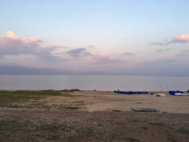 The sea of Galillee...