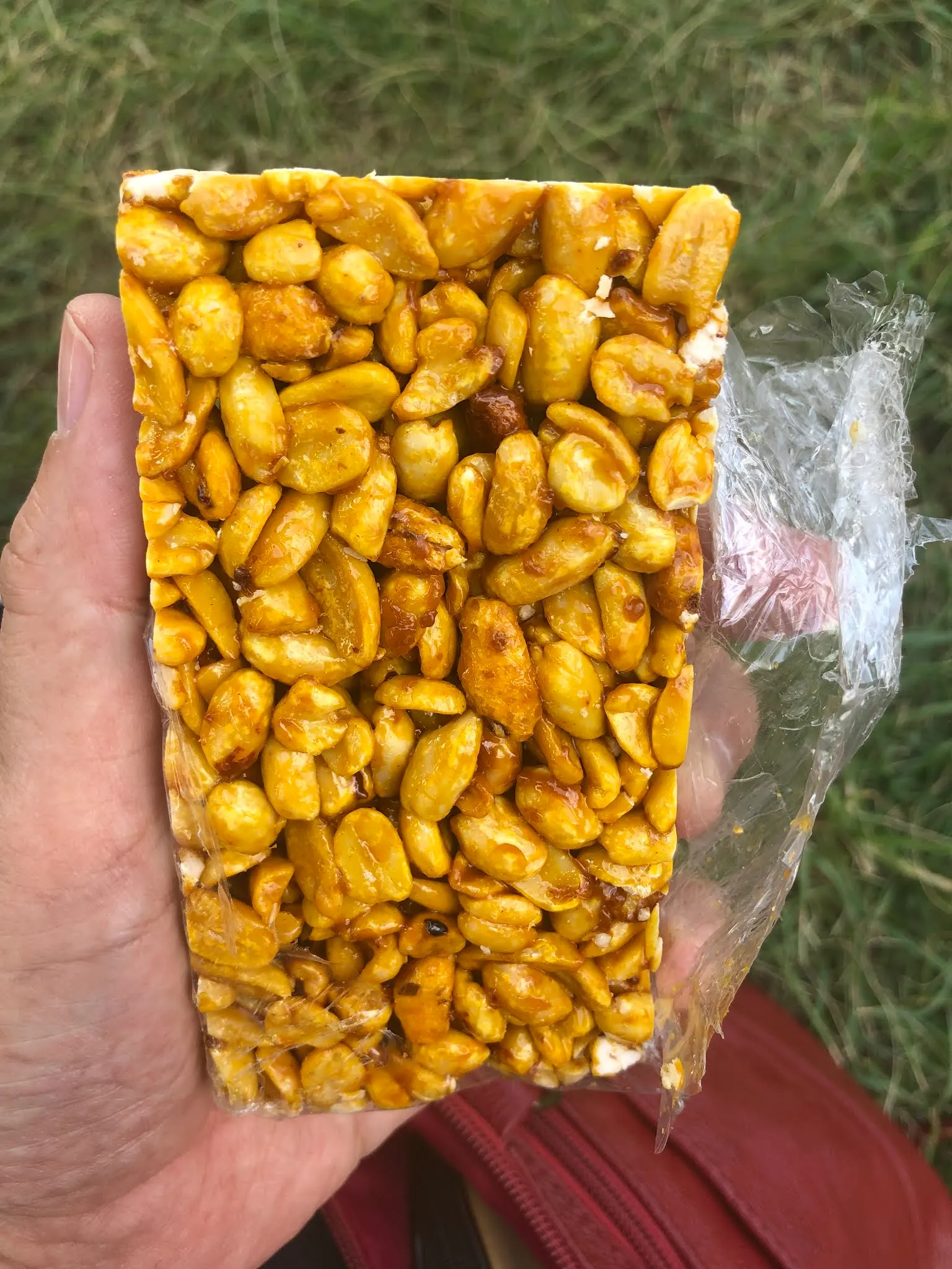 A nut candy bar. I never saw this. Not sure where it is or went!