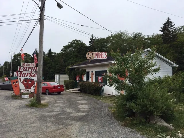 So we stopped at Mabel's Farmer's Store to get food at....