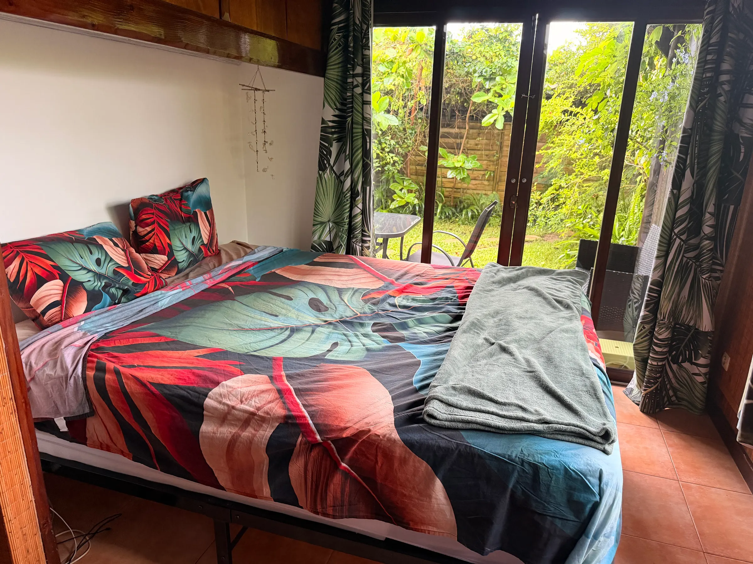 Our bedroom set up.