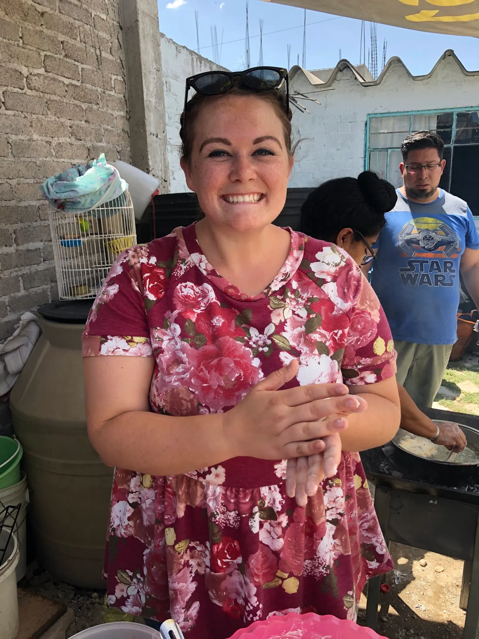 Karlie enjoying her extended family. She loves them and they love her. Different cultures can blend if you have love for all involved! Proud of you Karlie and Neza! Thank you for a great day!