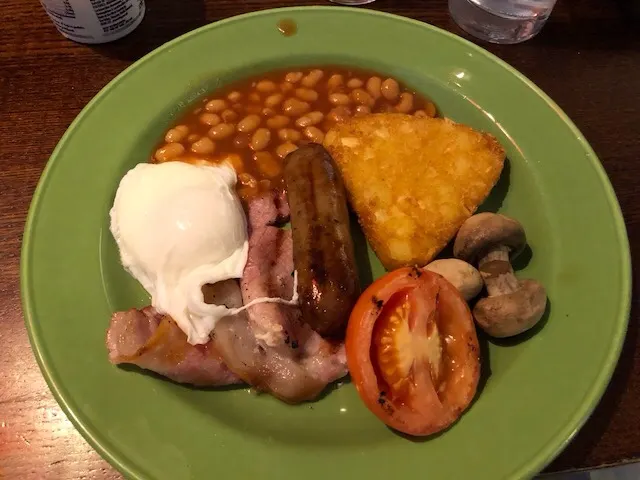 Welsh breakfast...