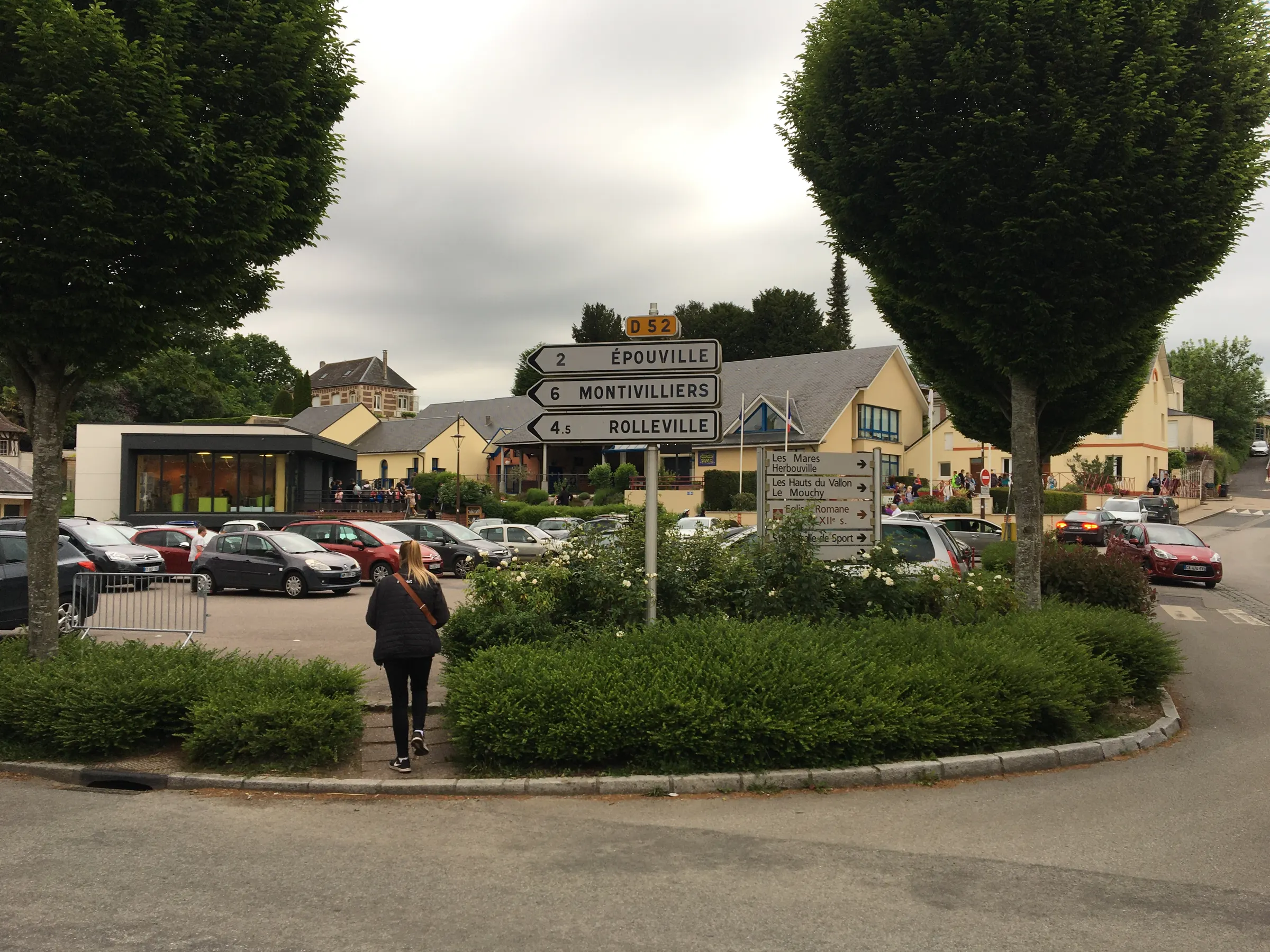 This is ‘City Center’ at Maneglise… where our BNB was.
