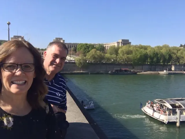 The river Seine...
