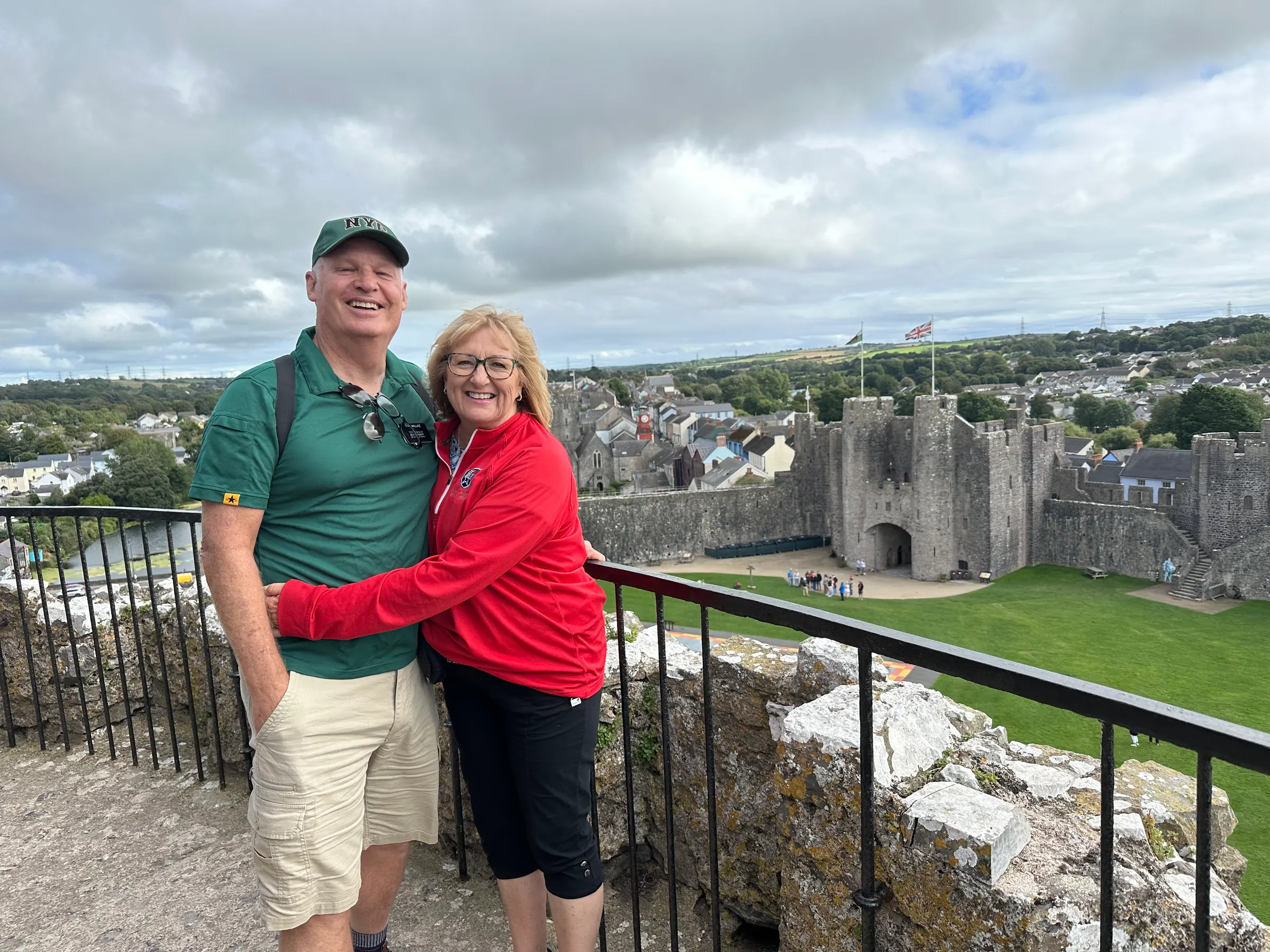 A nice shot of the whole castle. Unfortunately the sun was in a crummy place for the photo. Oh well.