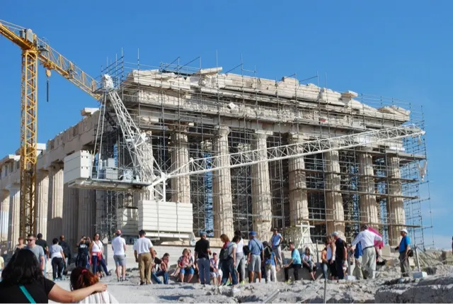 The Parthenon...