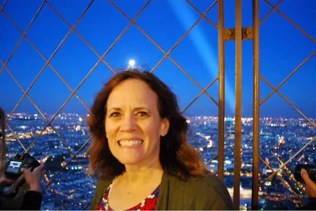 Top of Eiffel Tower...