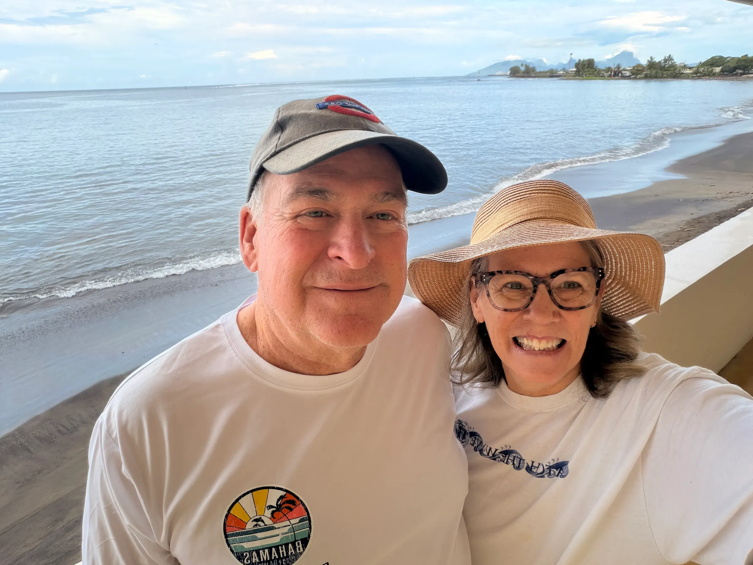 Feeling good…we love our beach time!