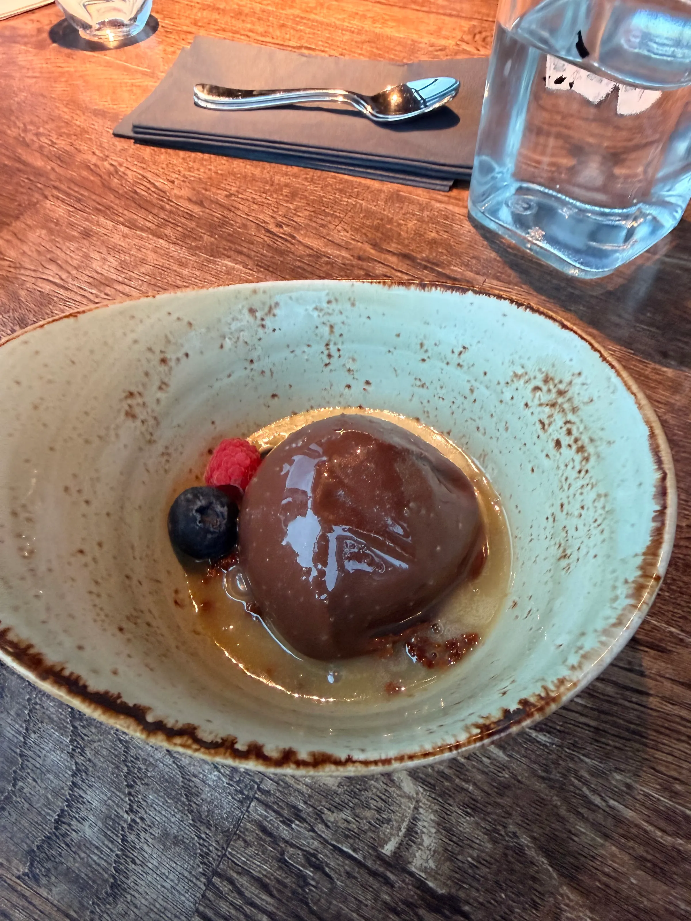 Our dessert on the 14th floor at the end of the day.