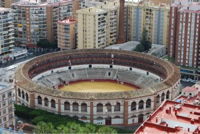 This looking down into the cities bull ring. This is the biggest one that we saw on the entire trip.
