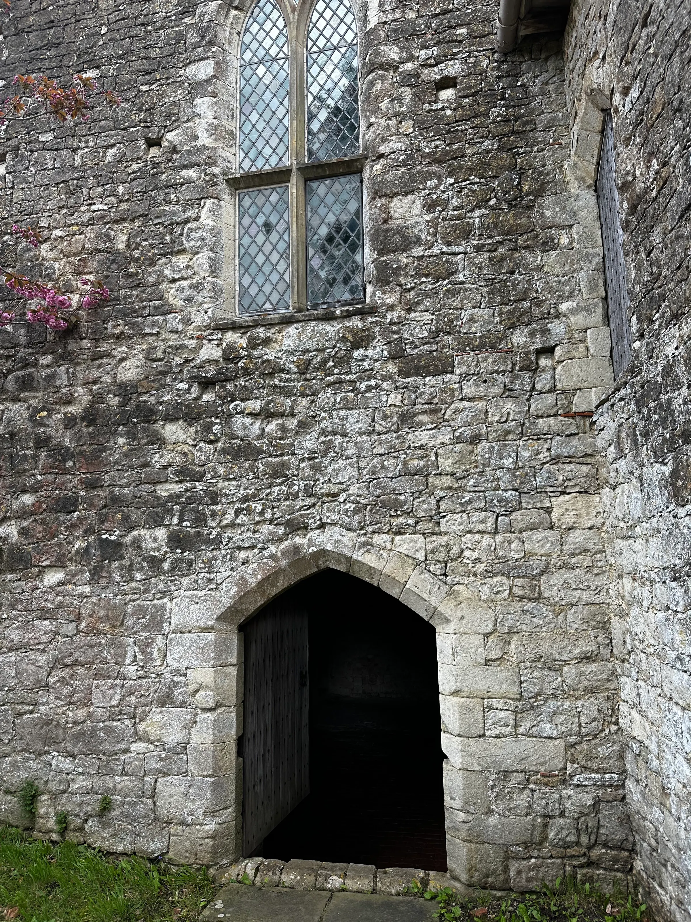 Some doors leading into the manor….