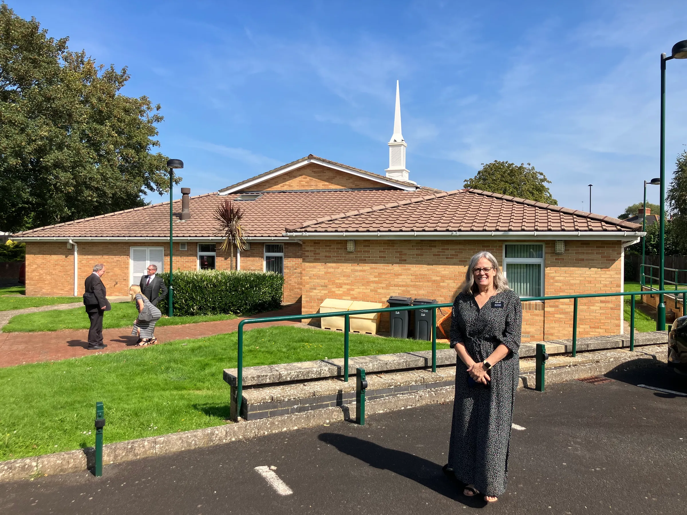 The Isle of Wight chapel that we attended.