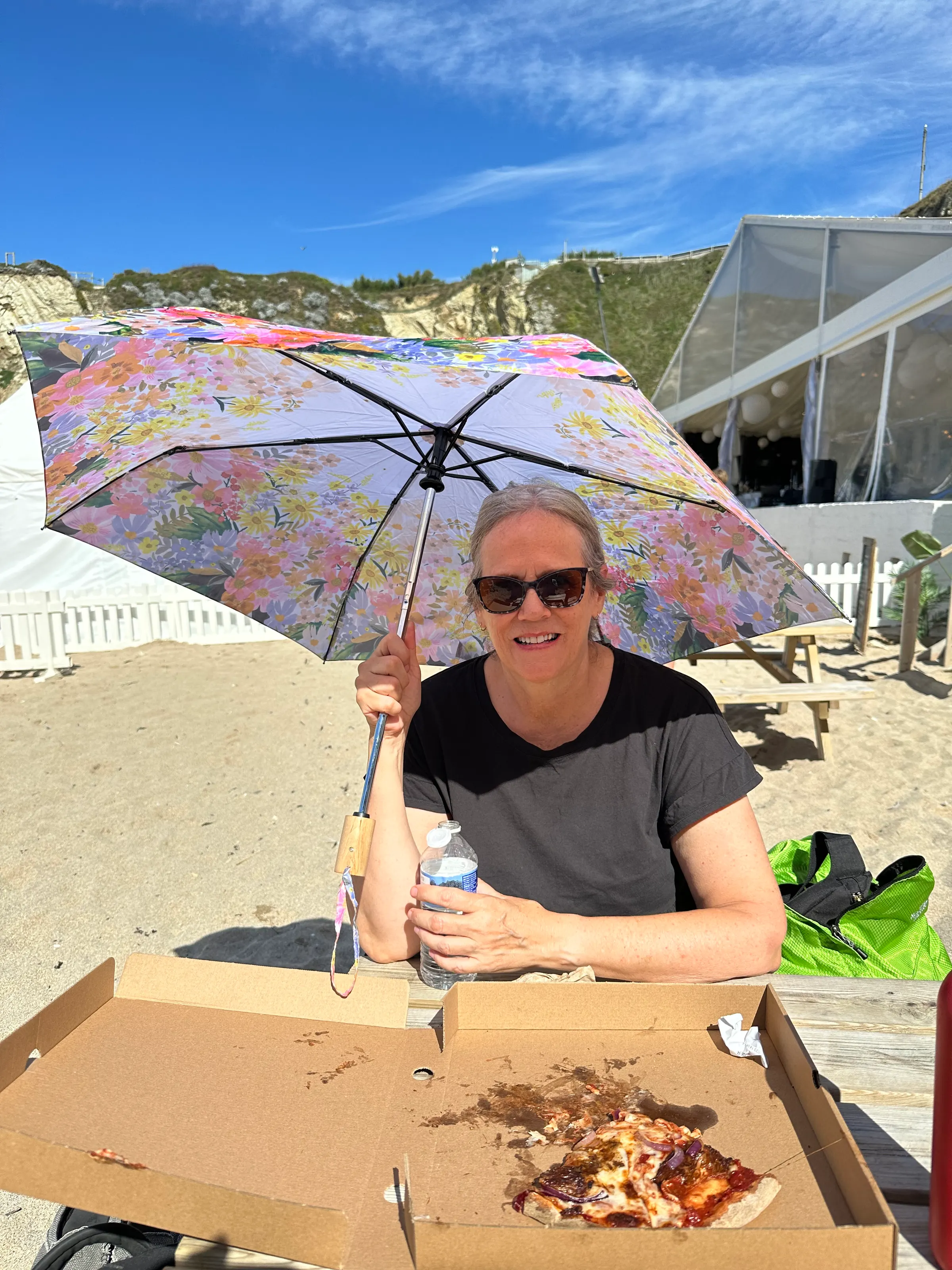 Little did we know that on this trip that the umbrellas were for sun. We never used them once for rain.