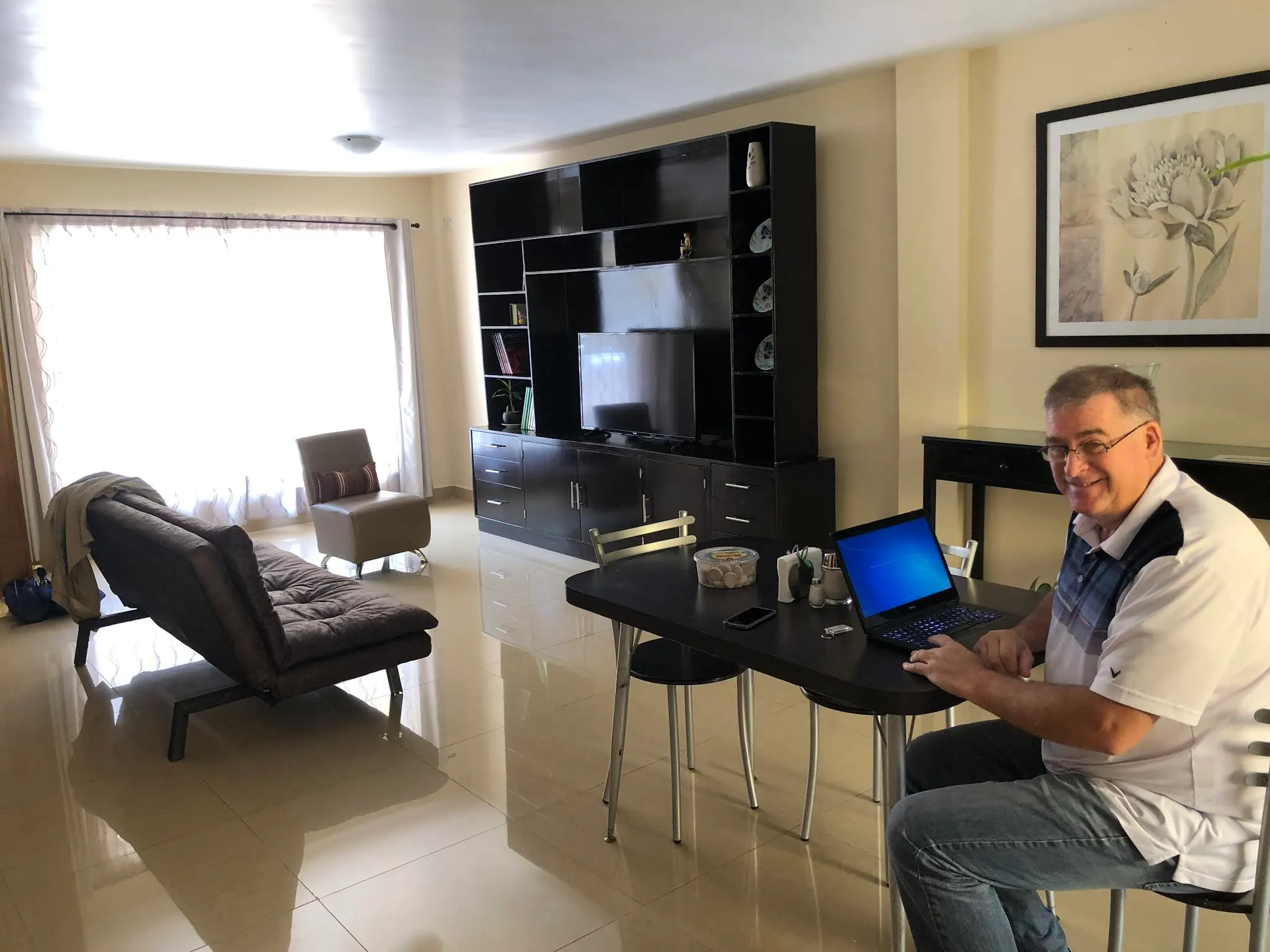 The blogger....