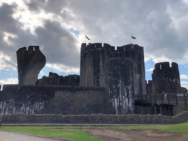 The castle....