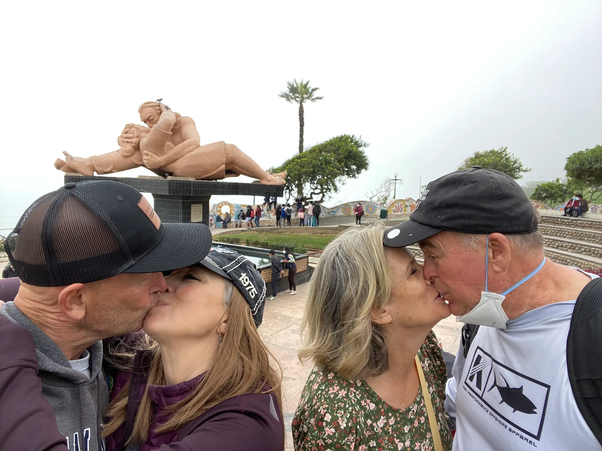 We are in lovers park…so we took advantage of it.