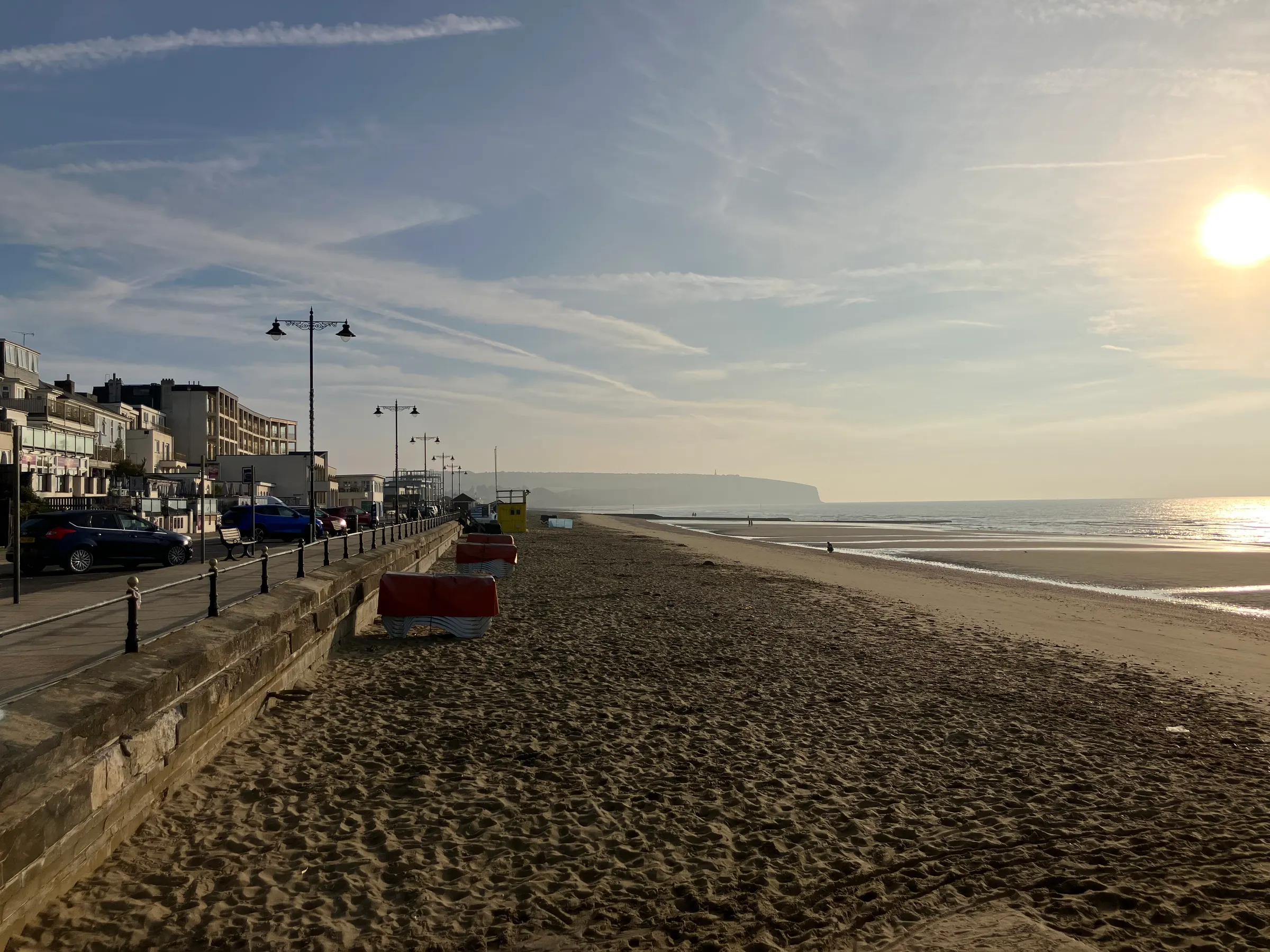 Sandown beach.