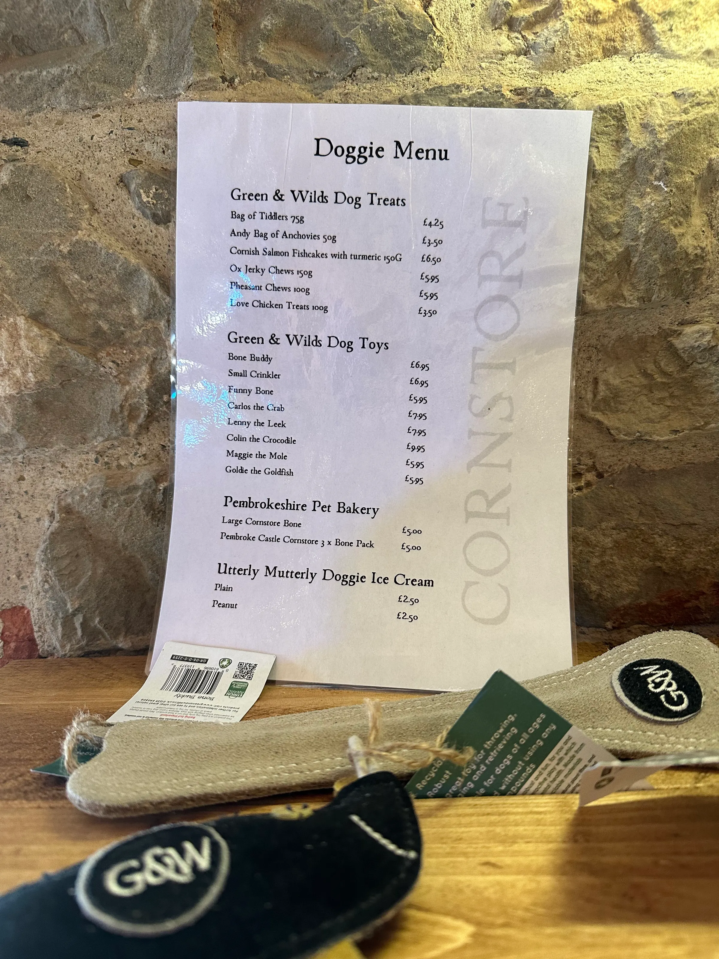 Every restaurant in Wales accommodates dogs. You have nothing for cats or other pets. Just dogs. And if you don’t have a dog on a leash, well, you are not Welsh!