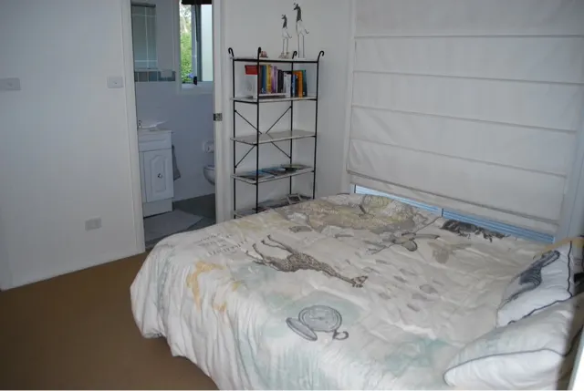 The bedroom...