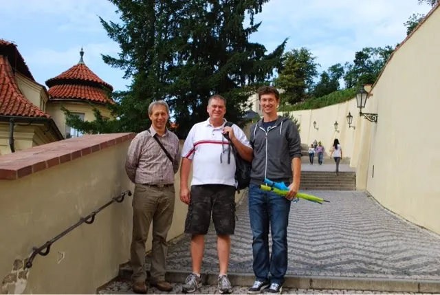 Heading to St. Charles Bridge...