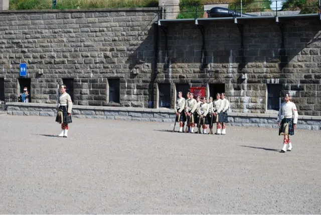 The Citadel fort in Halifax....