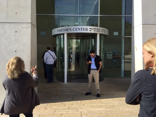 Entrance to the Holocaust Museum. Again....no photography inside the museum.