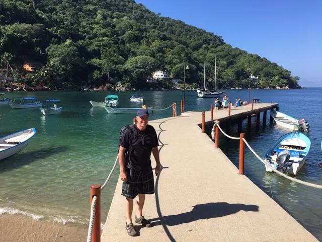 On the pier...waiting....