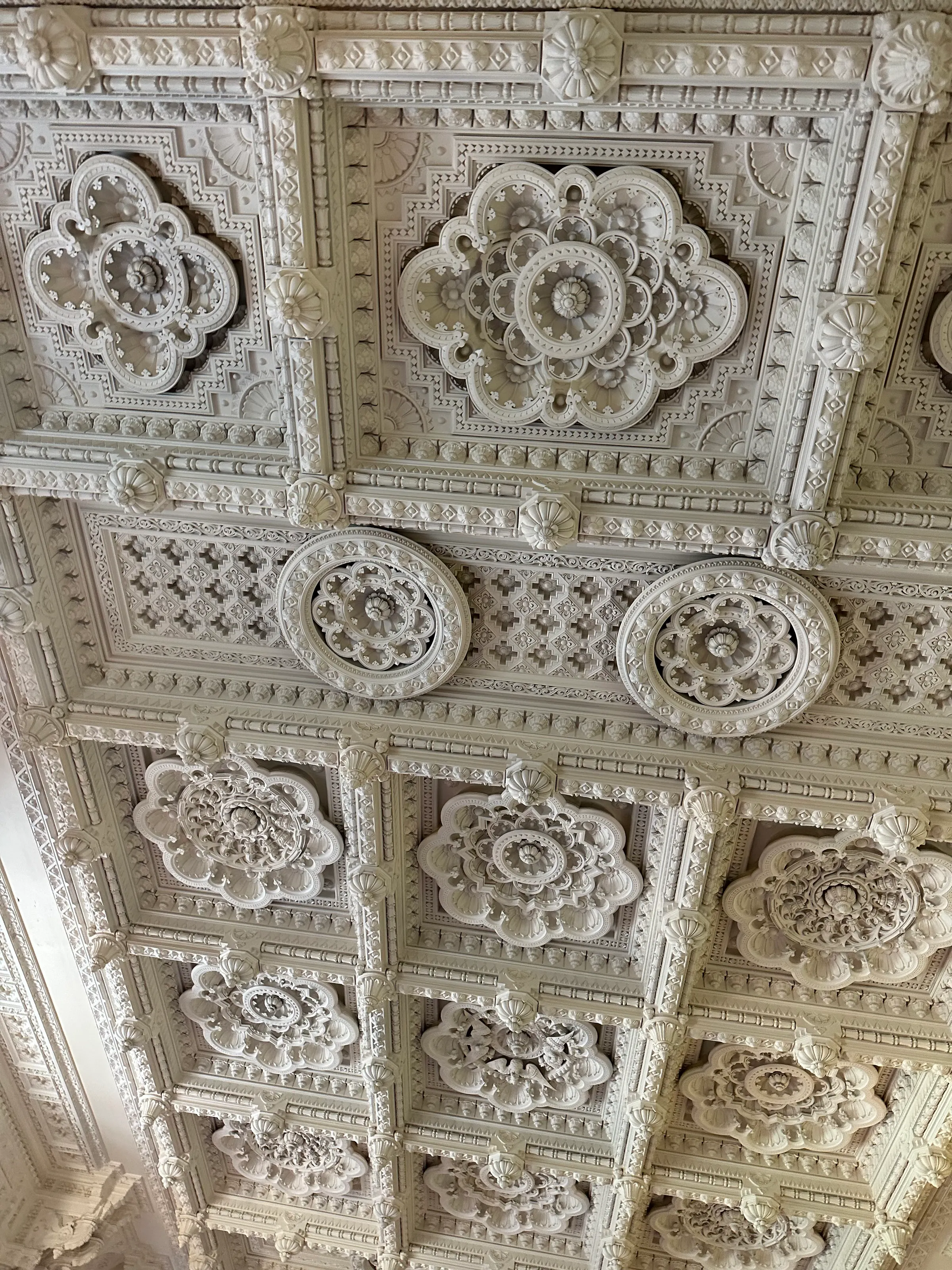 The ceilings of these homes are amazing. Osborne house was especially unique relative to the ceilings in it.