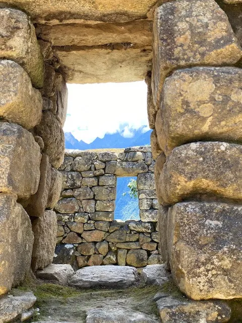 The homes in MP all had doors and windows like this. It was important to have good ventilation to keep food and other things fresh.