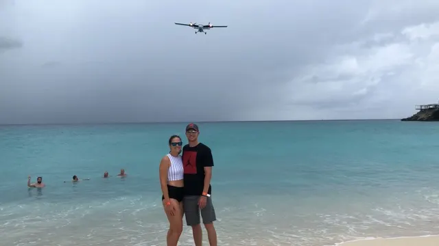 Another shot of another plane with Brent and Ashley...