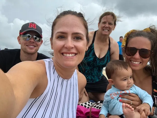 Group shot...Brent, Ashley, Denise, Atticus and Kenzie.