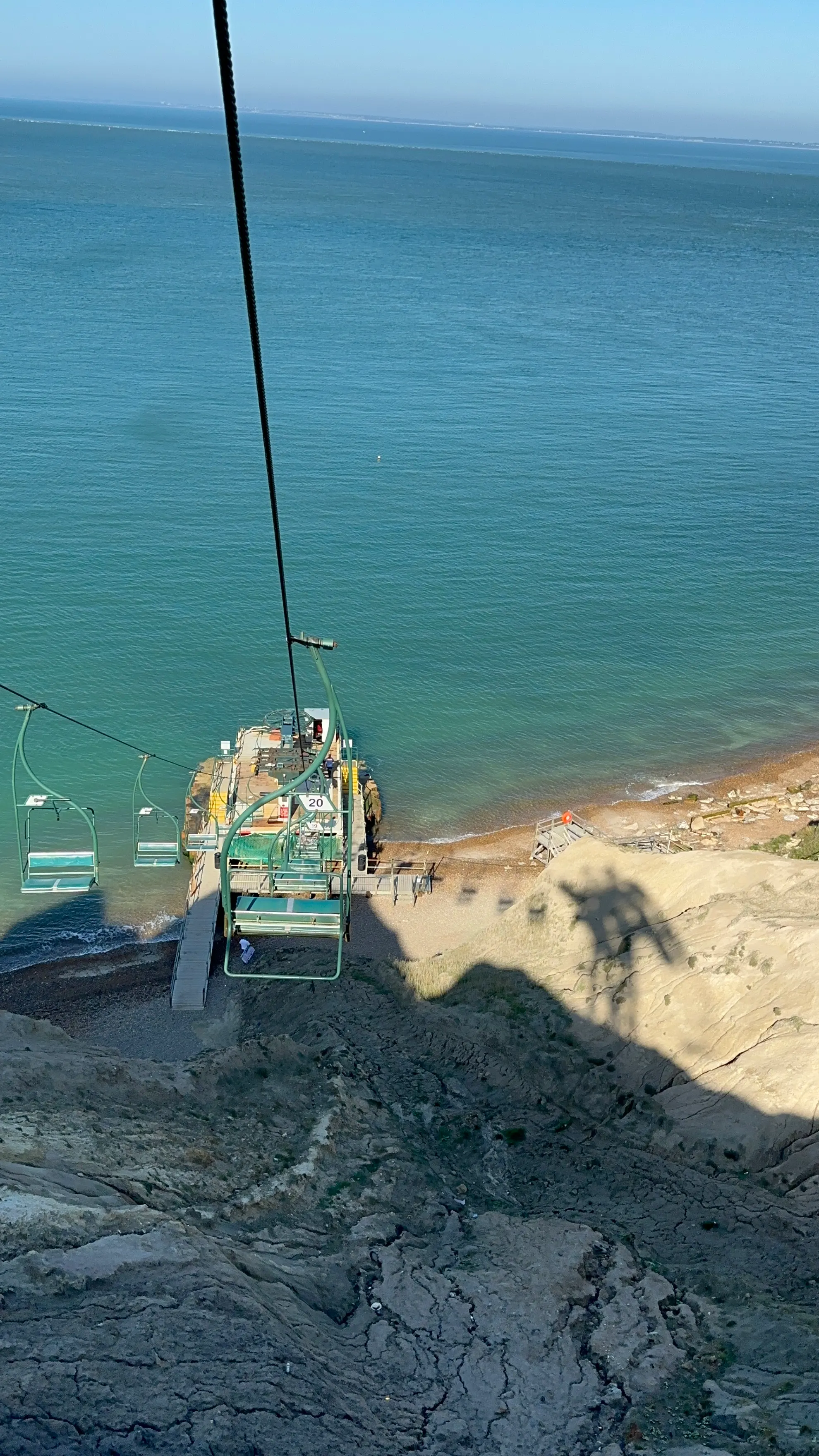 It was pretty steep for a guy who hates heights!