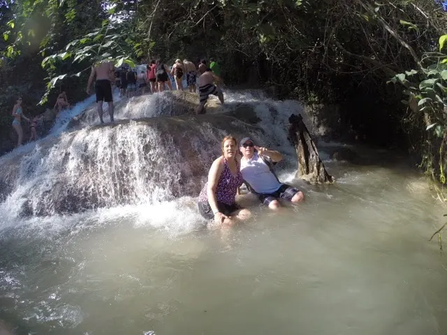 Sitting in the river....