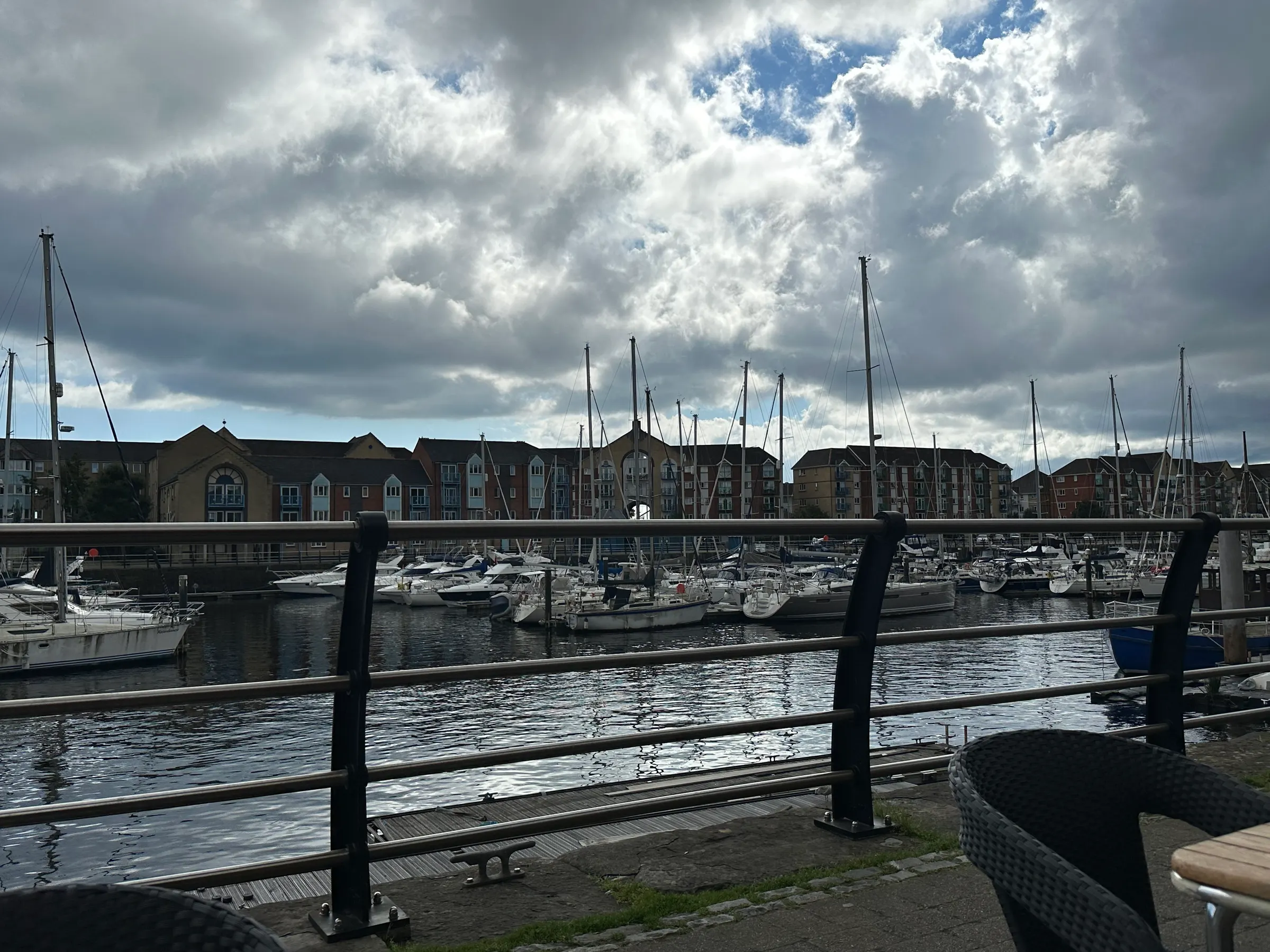 Another view of the marina.