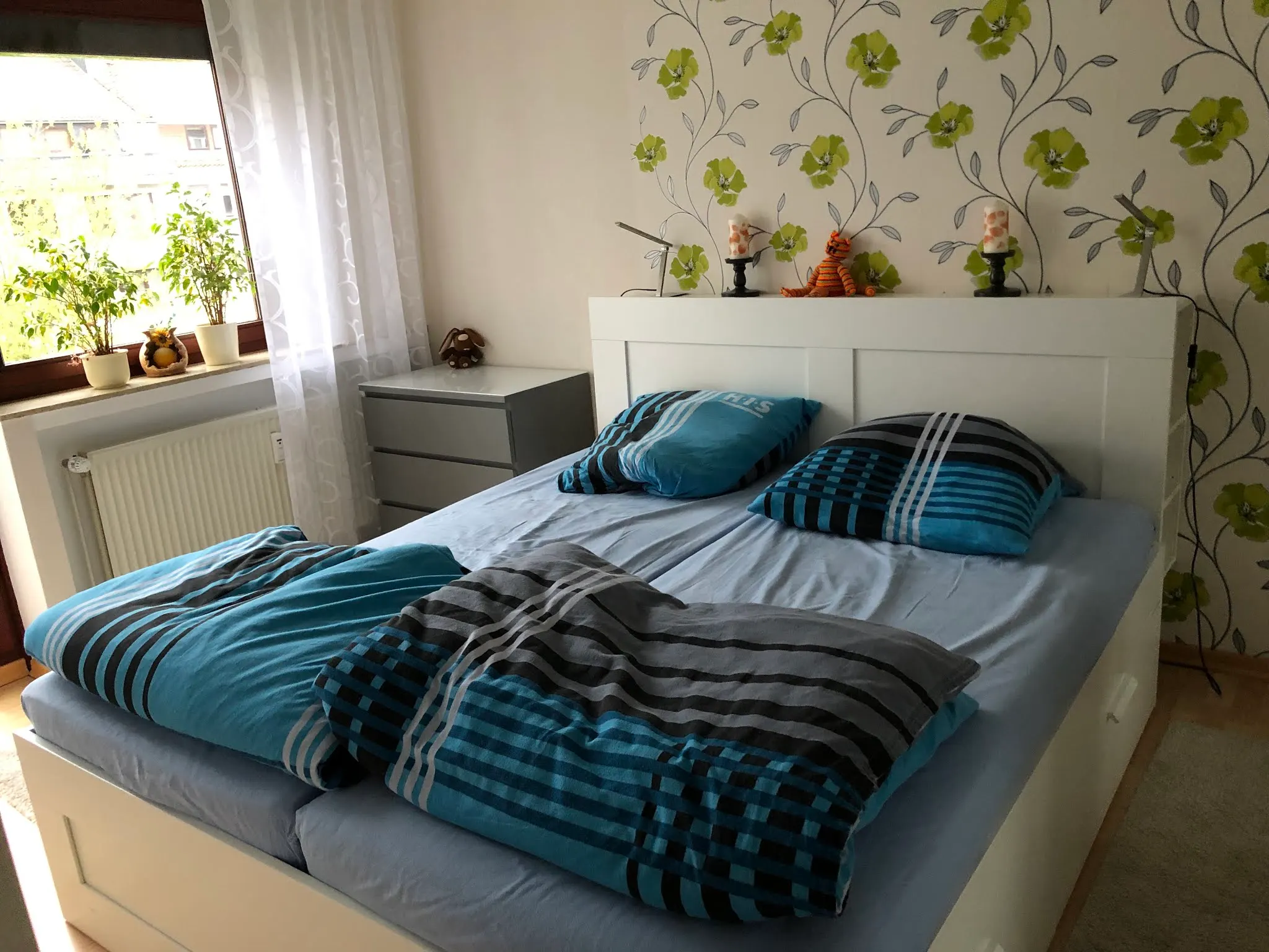 Our bedroom in Bremen.