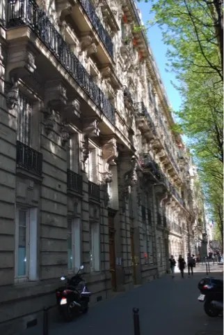 What it looked like while walking back to the hotel....