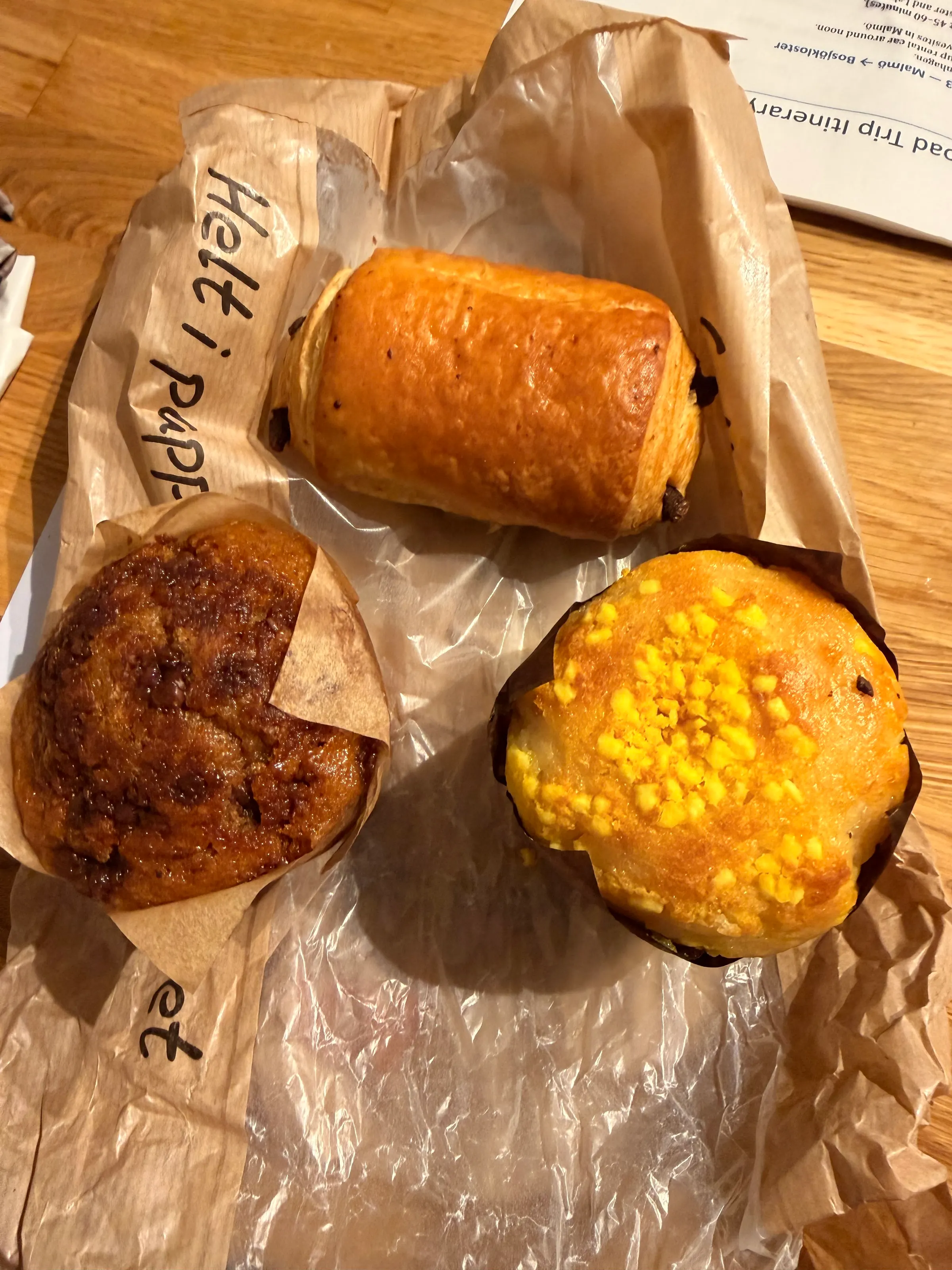 Our daily breakfast. Yum.