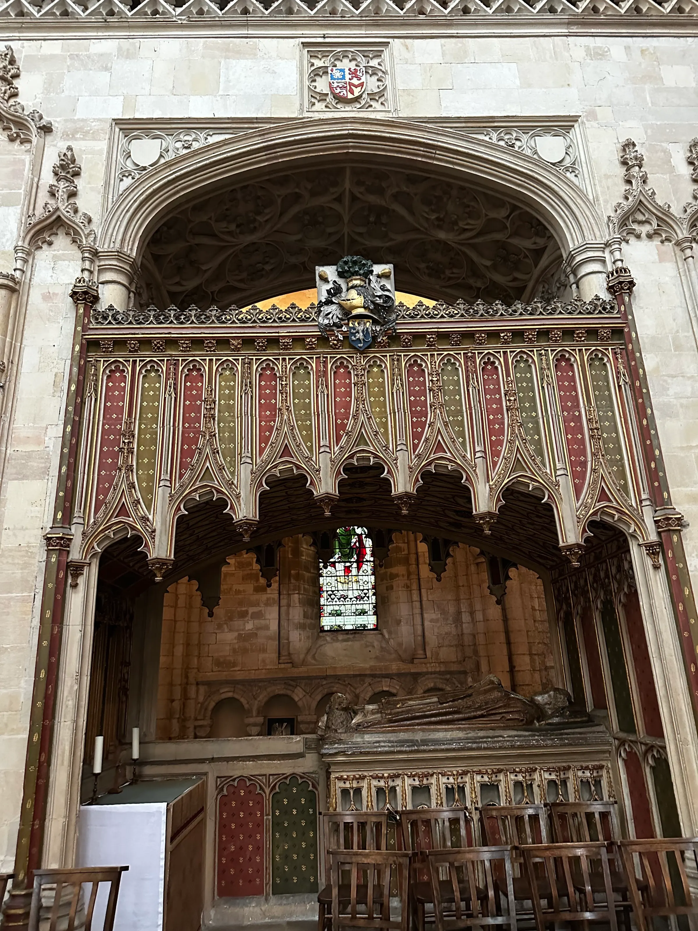 Some more stained glass in one of the cathedrals.