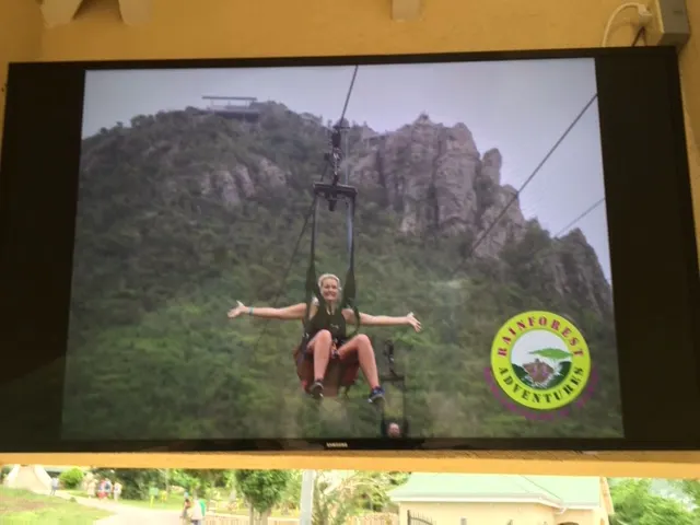 Cassidy is flying....