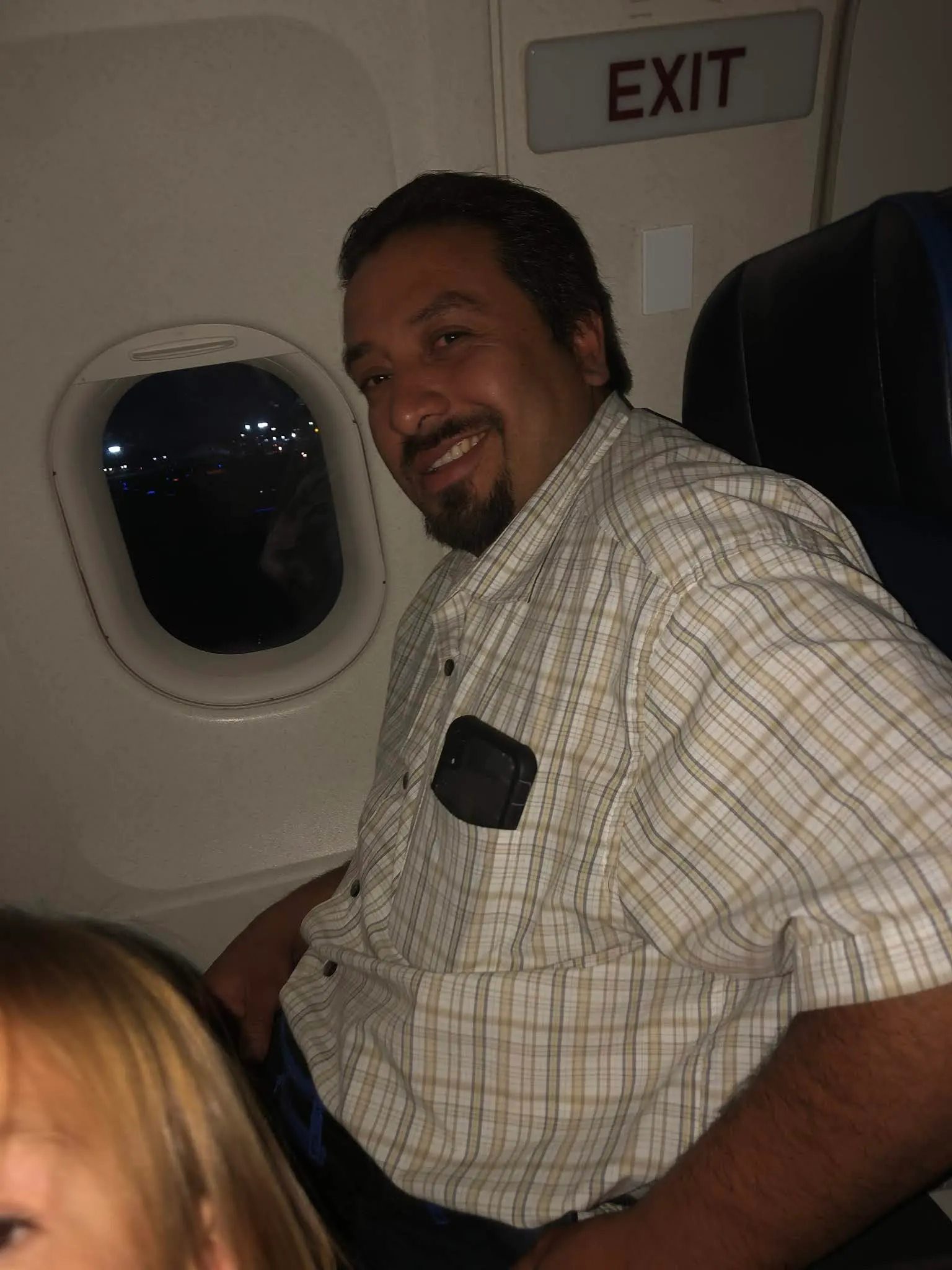 Happy boy returning to the ‘Mother Land’.....
