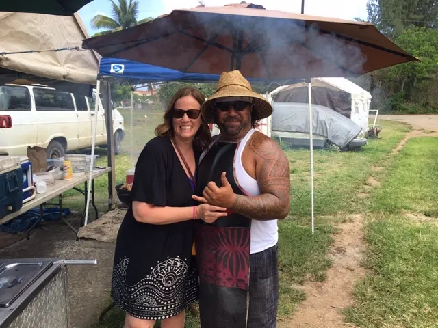 Denise's island cook...whose food was not that good.