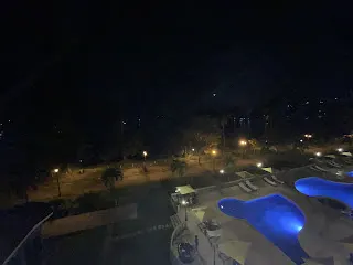 A couple of the pools below our room. We’ll hit those a few times while here.