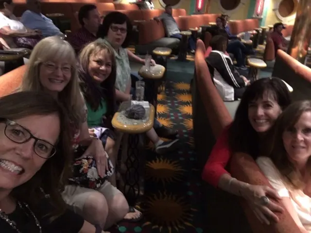 The group at the show after dinner....